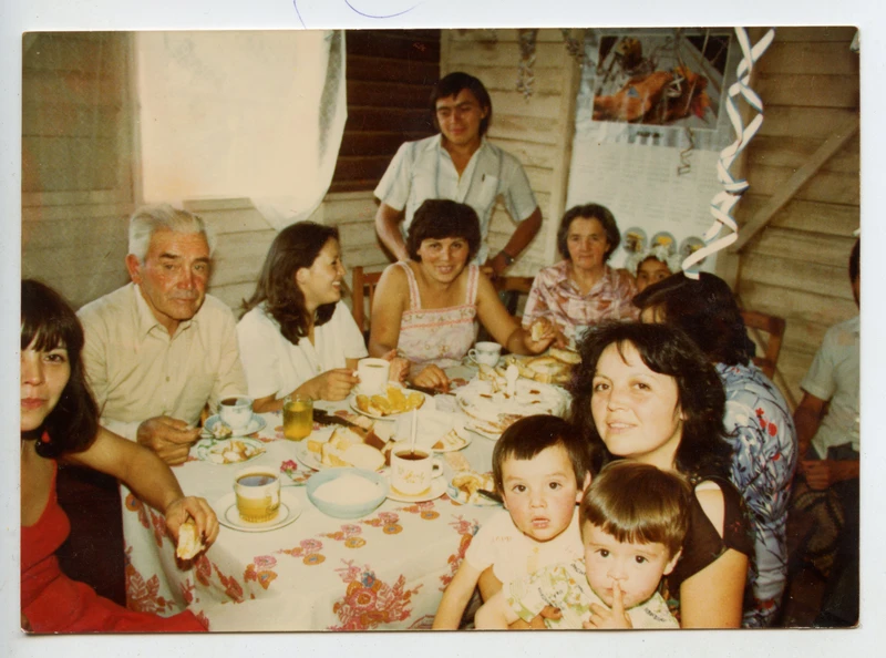 Té familiar de primera comunión